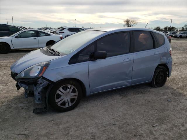 2009 HONDA FIT BLUE JHMGE87269S053985