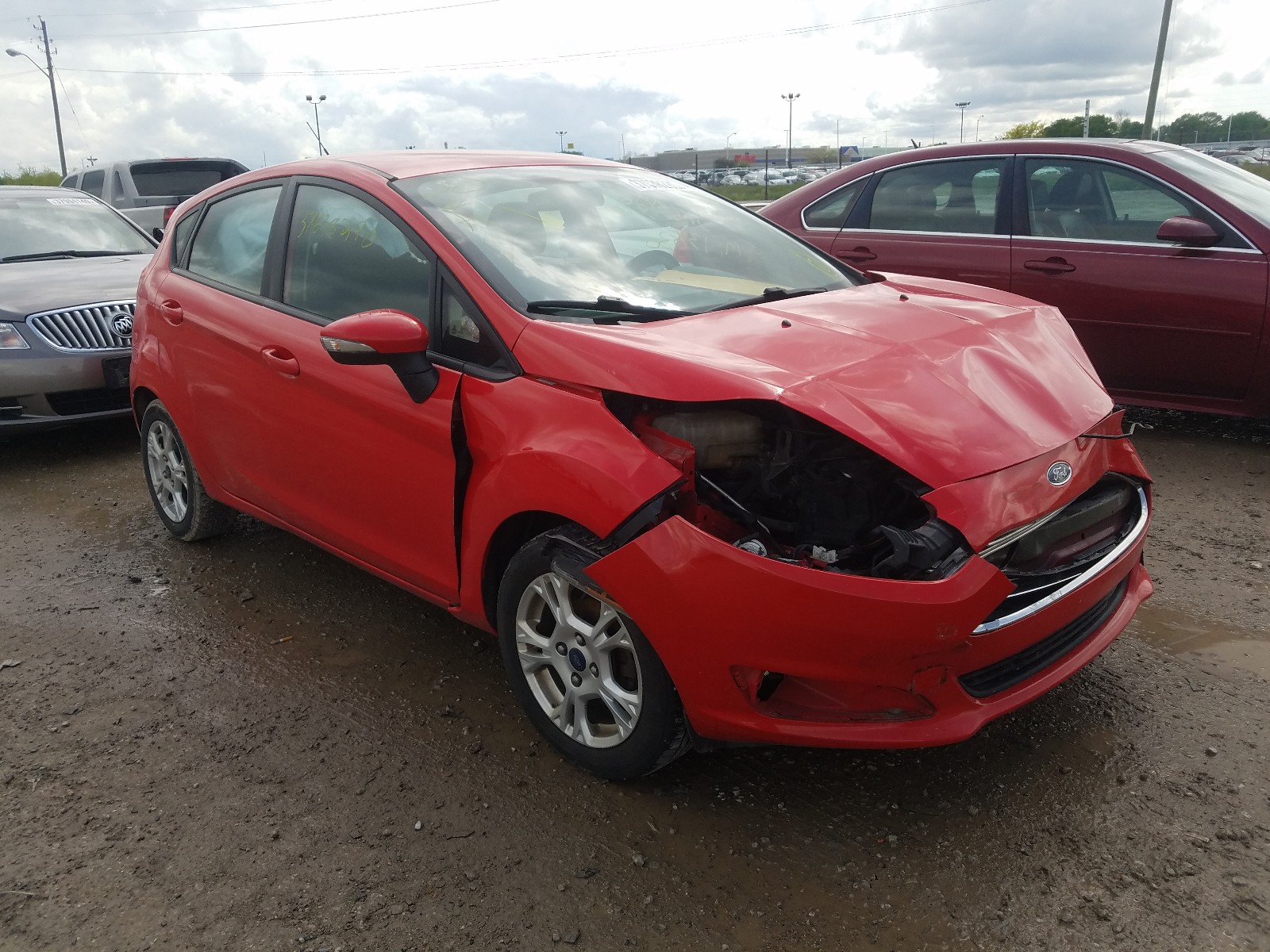 2015 FORD FIESTA SE RED 3FADP4EJ3FM111126