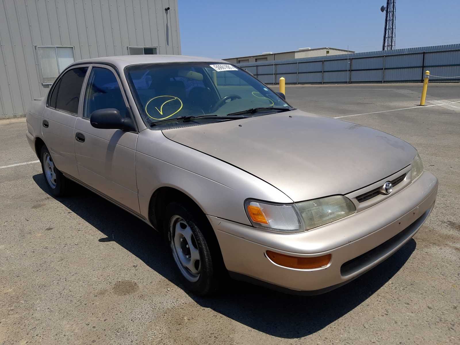 1996 TOYOTA COROLLA BEIGE 1NXBA02E5TZ355267