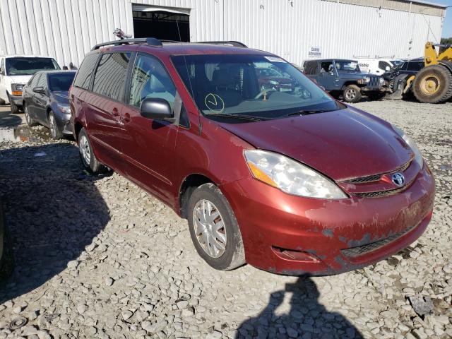 2007 TOYOTA SIENNA CE RED 5TDZA23C86S583395